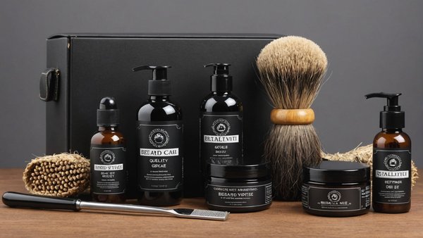 Coffret complet soin et entretien de barbe : qualité à prix réduit
